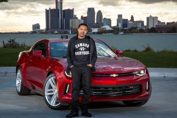 Detroit based designer and entrepreneur Tommey Walker announces a custom line of his apparel featuring the Chevrolet Camaro. “Camaro vs. Everybody” is the first automotive license of Walker’s trademark design © General Motors