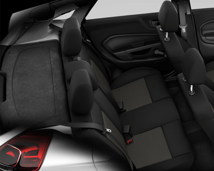 2016 Ford Fiesta S Hatch Interior Back Carrrs Auto Portal