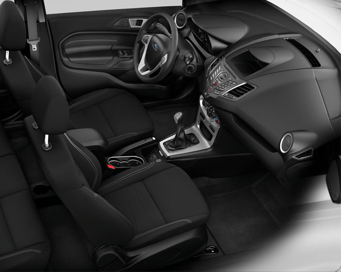 2016 Ford Fiesta Se Sedan Interior Front Carrrs Auto Portal