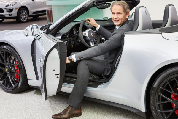 Dr. Oliver Blume, CEO, 2015 © Dr. Ing. h.c. F. Porsche AG