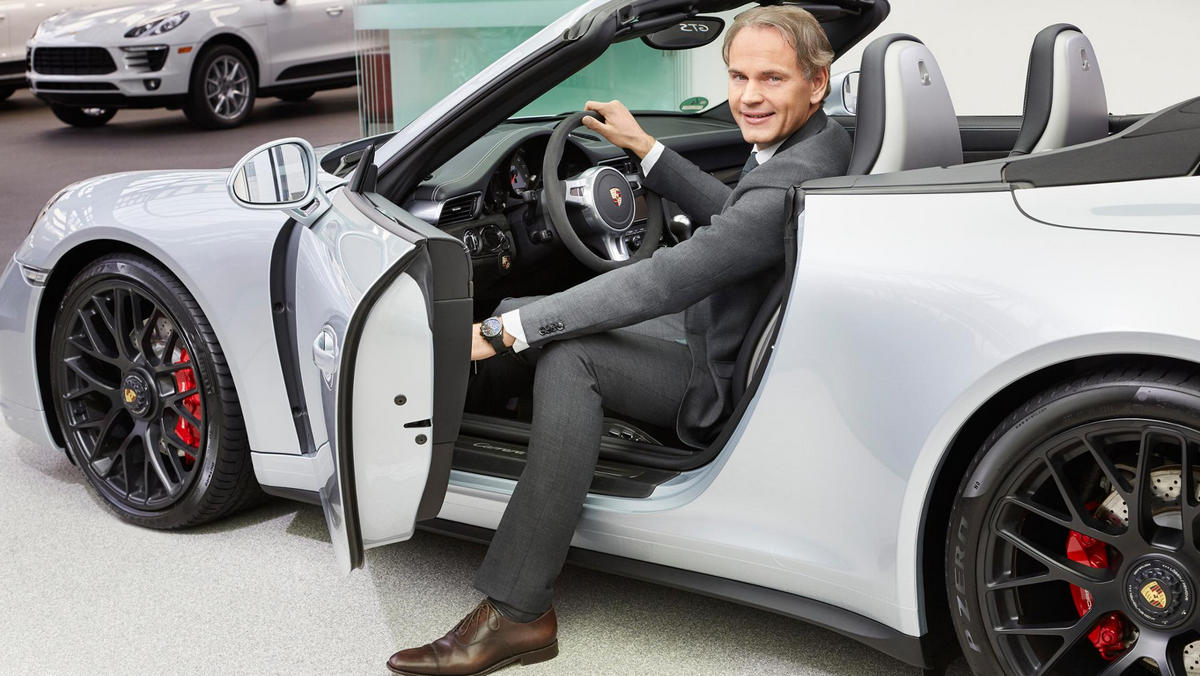 Dr. Oliver Blume, CEO, 2015 © Dr. Ing. h.c. F. Porsche AG