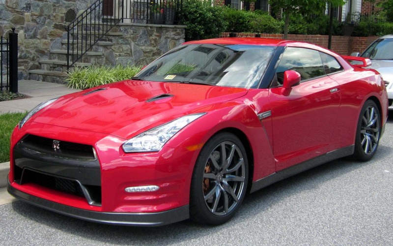 Nissan gtr red katana