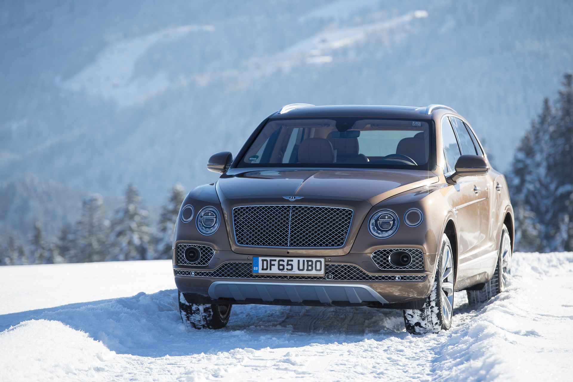 Bentley Bentayga makes Alpine debut in Kitzbühel © Volkswagen AG