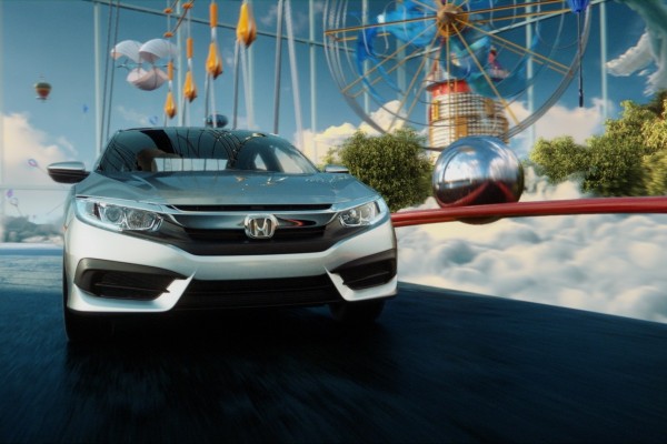 New Honda Advertising Campaign, "Dreamer" Celebrates the Imaginative, Innovative Redesign of the All-New 2016 Civic © Honda Motor Co., Ltd.