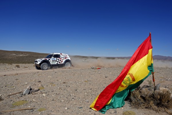 2016 Dakar, Joan Nani Roma (ESP), Alex Haro (ESP), MINI ALL4 Racing - AXION X-raid Team 304 © BMW AG