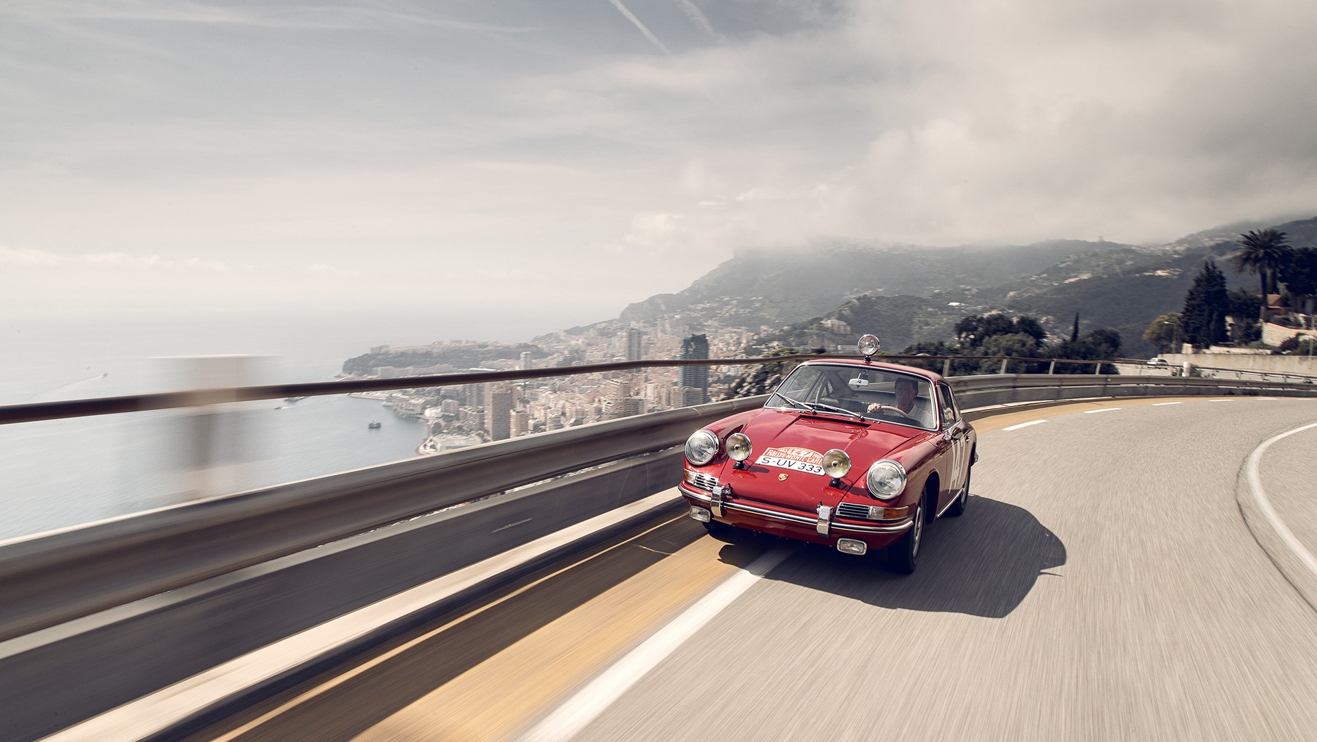Porsche Monte Carlo 911, 1965, Côte d'Azur, France, 2015 © Dr. Ing. h.c. F. Porsche AG