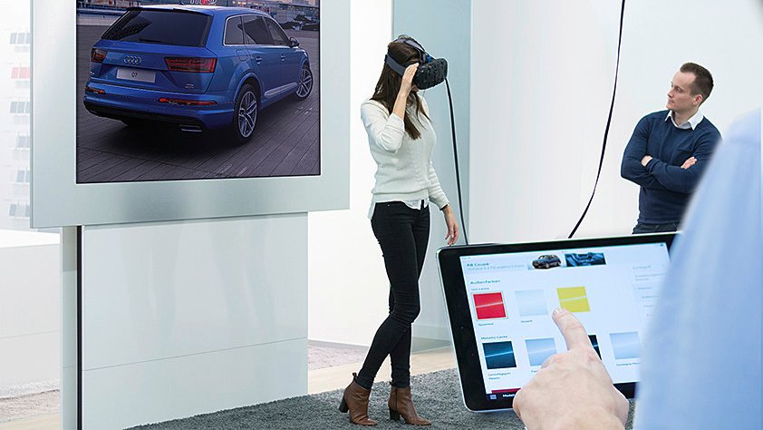 Audi VR experience © Volkswagen AG