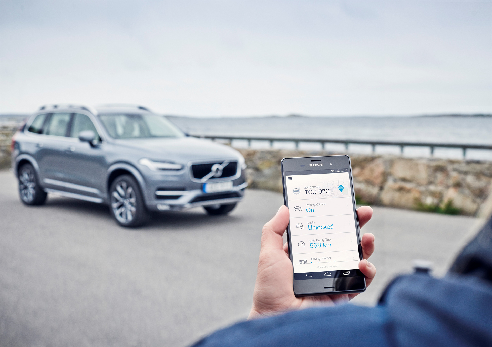 Volvo On Call app © Zhejiang Geely Holding Group Co., Ltd
