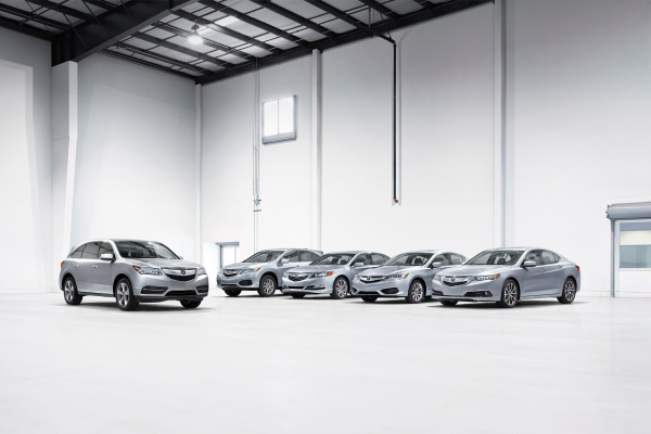 Acura 2016 Lineup © Honda Motor Co., Ltd.