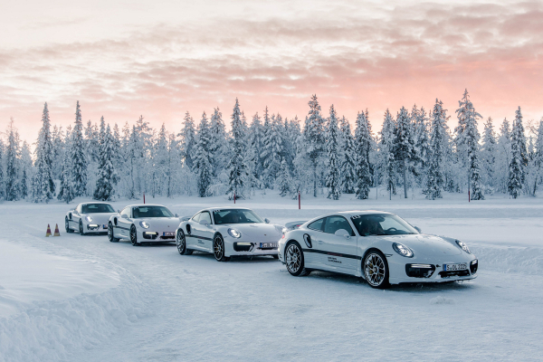 911 Turbo S, Porsche Driving Experience Winter, Levi, Finland © Dr. Ing. h.c. F. Porsche AG