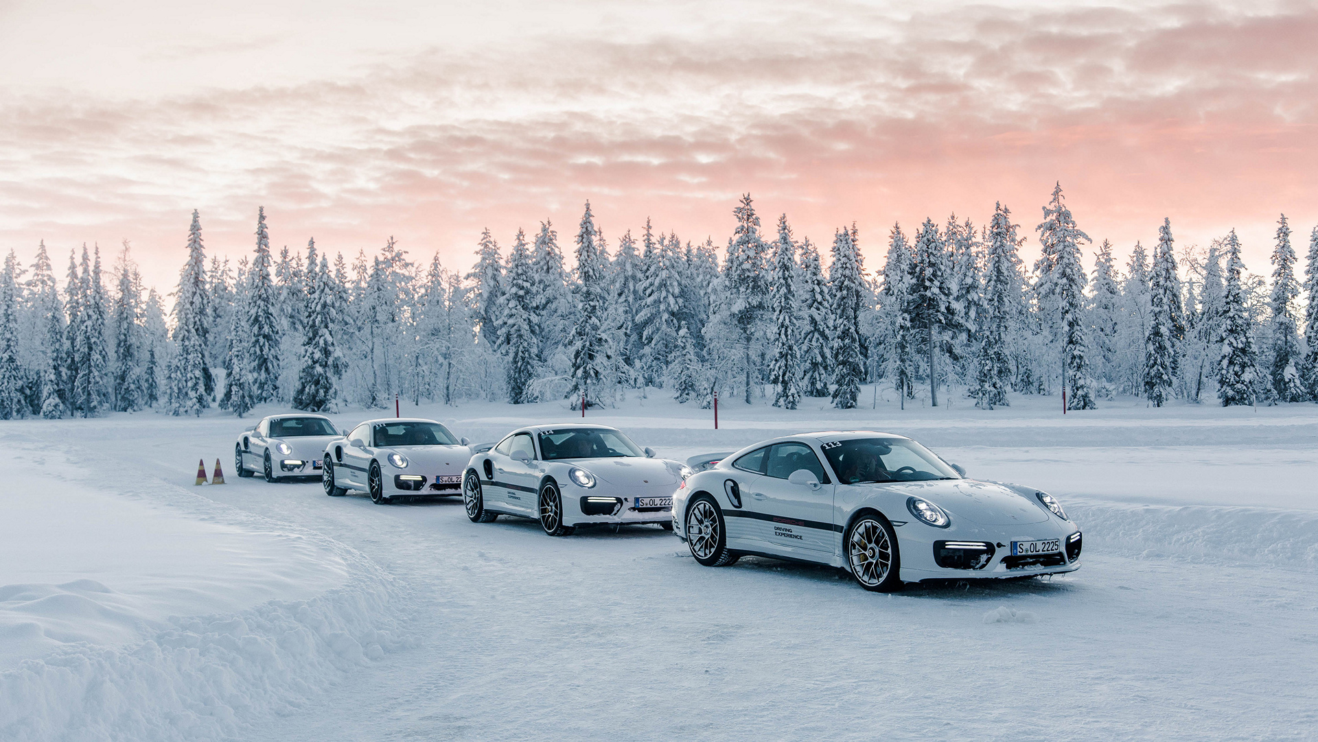 911 Turbo S, Porsche Driving Experience Winter, Levi, Finland © Dr. Ing. h.c. F. Porsche AG
