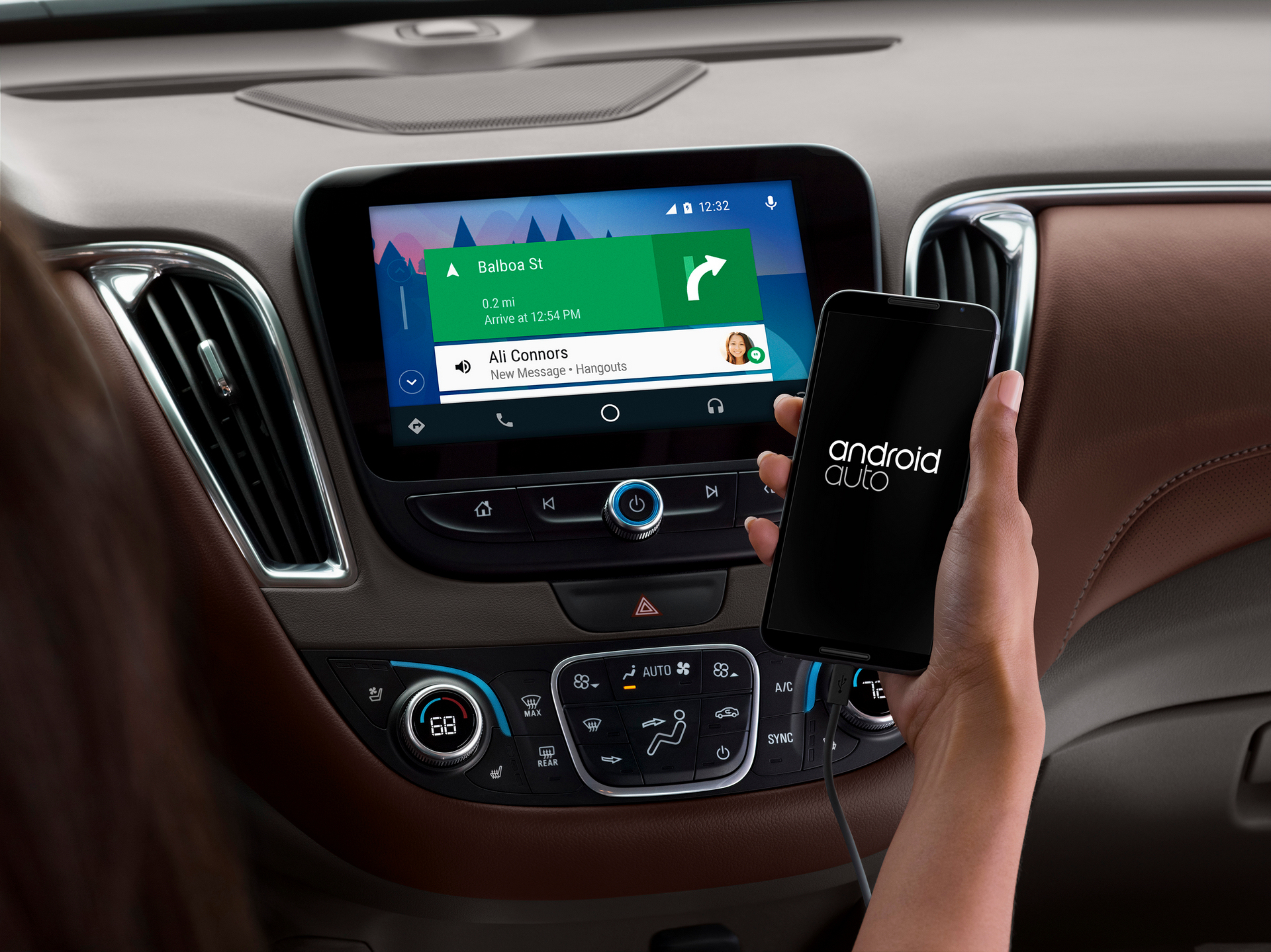 Android Auto Update Now Available At Chevy Dealers © General Motors