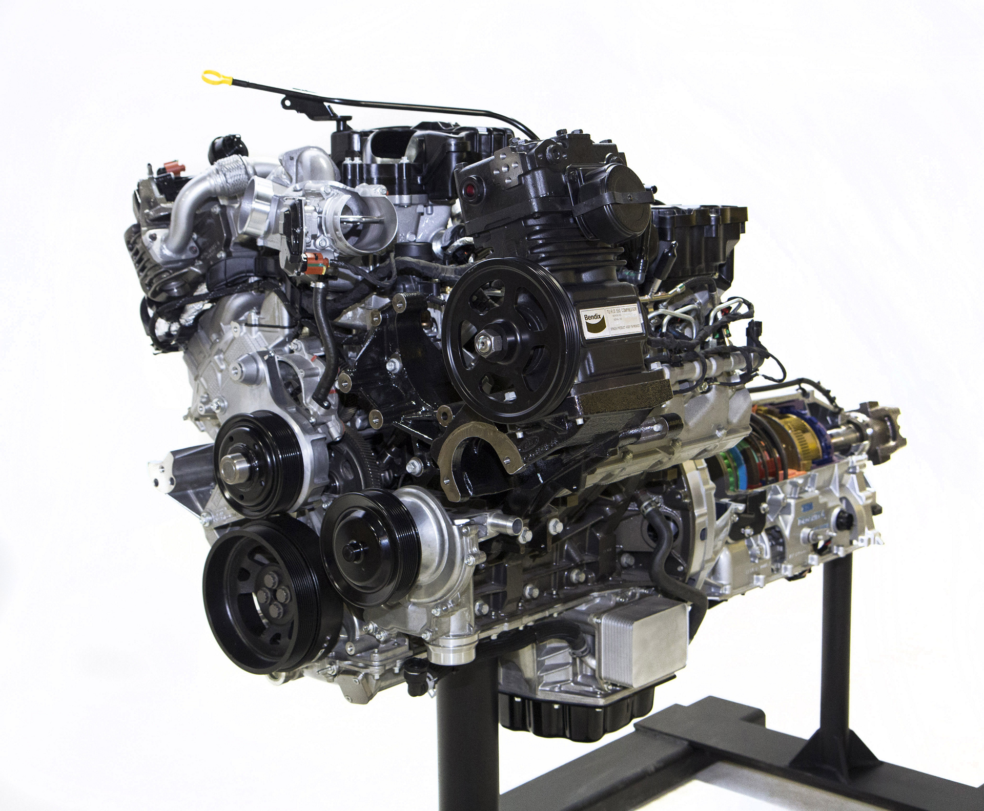 6.7-liter Power Stroke® V8 diesel engine © Ford Motor Company