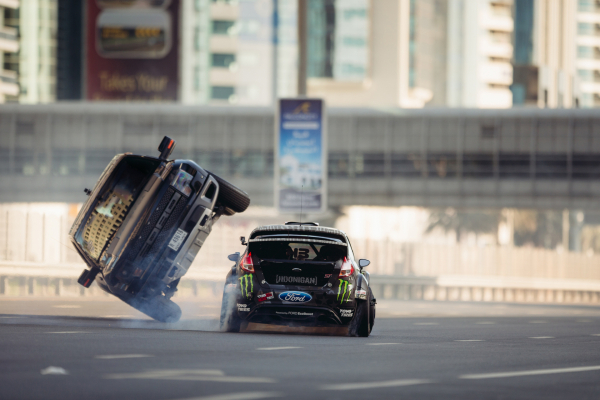 Fans of the popular Gymkhana EIGHT video can now create their own custom GIFs © Ford Motor Company
