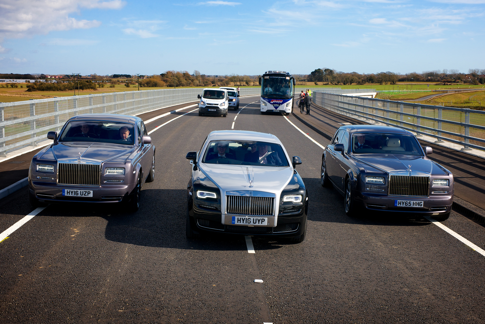 Rolls-Royce Motor Cars Leads Celebration at the Opening of the Bognor Regis North Relief Road © BMW AG