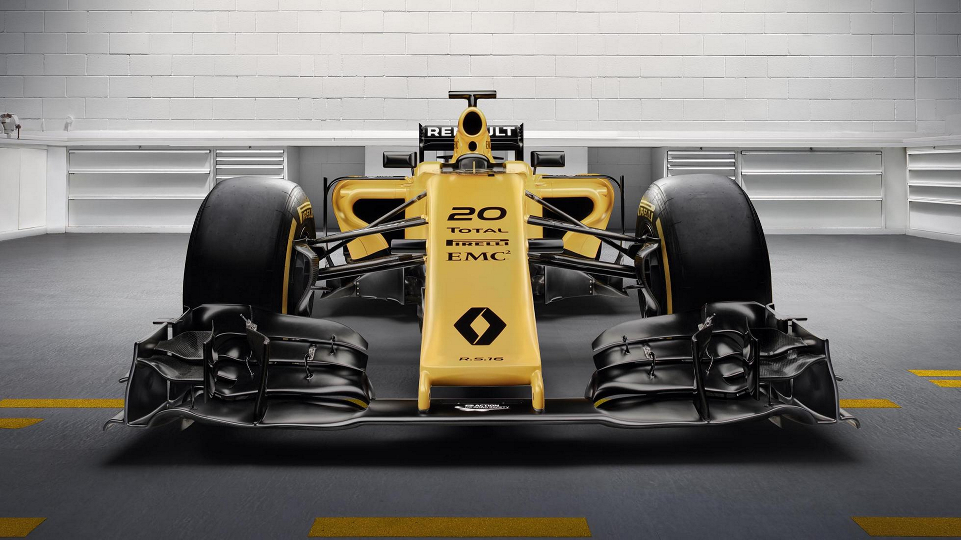 Renault Sport Formula One Team 2016 livery © Nissan Motor Co., Ltd.