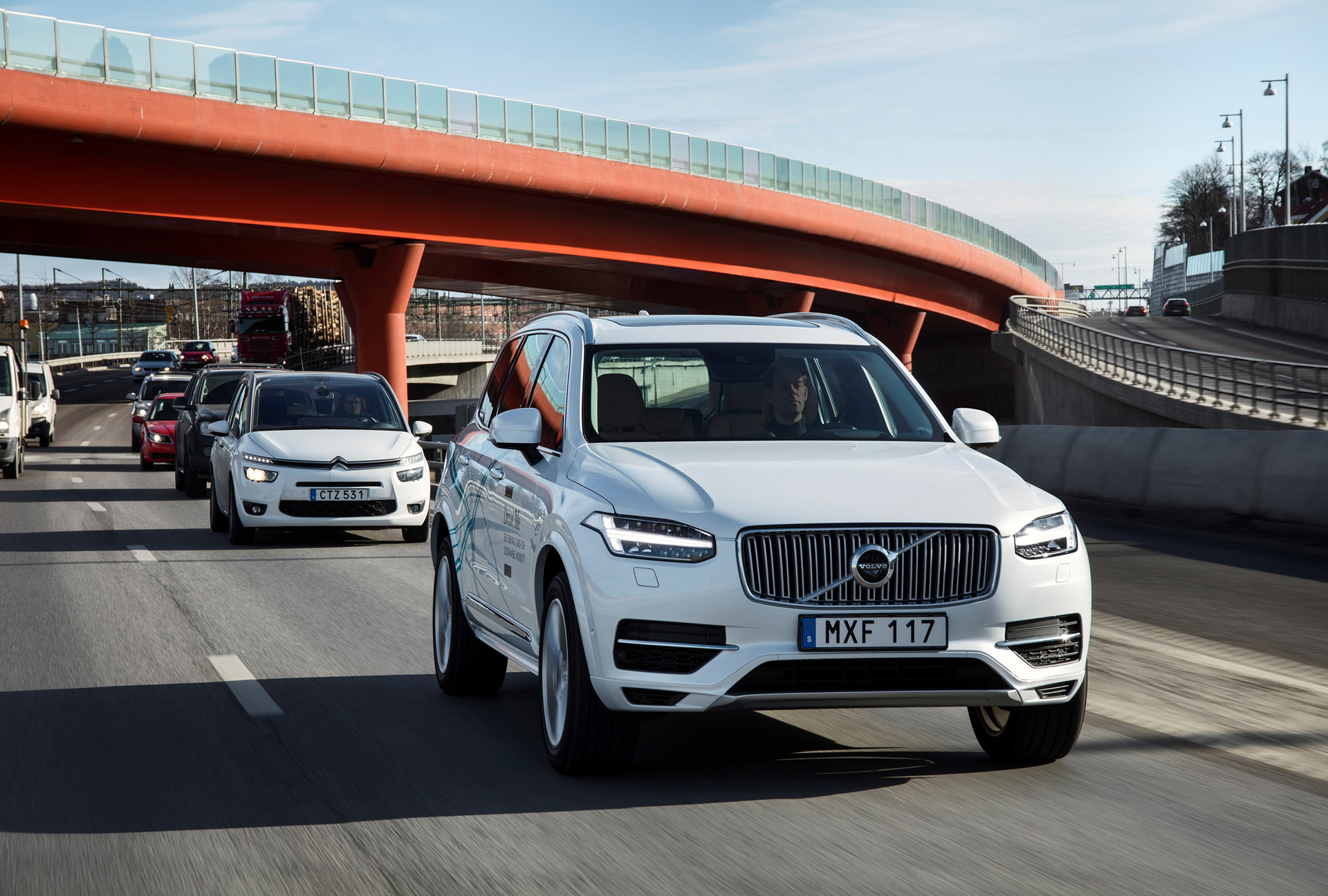 Volvo XC90 Drive Me test vehicle © Zhejiang Geely Holding Group Co., Ltd
