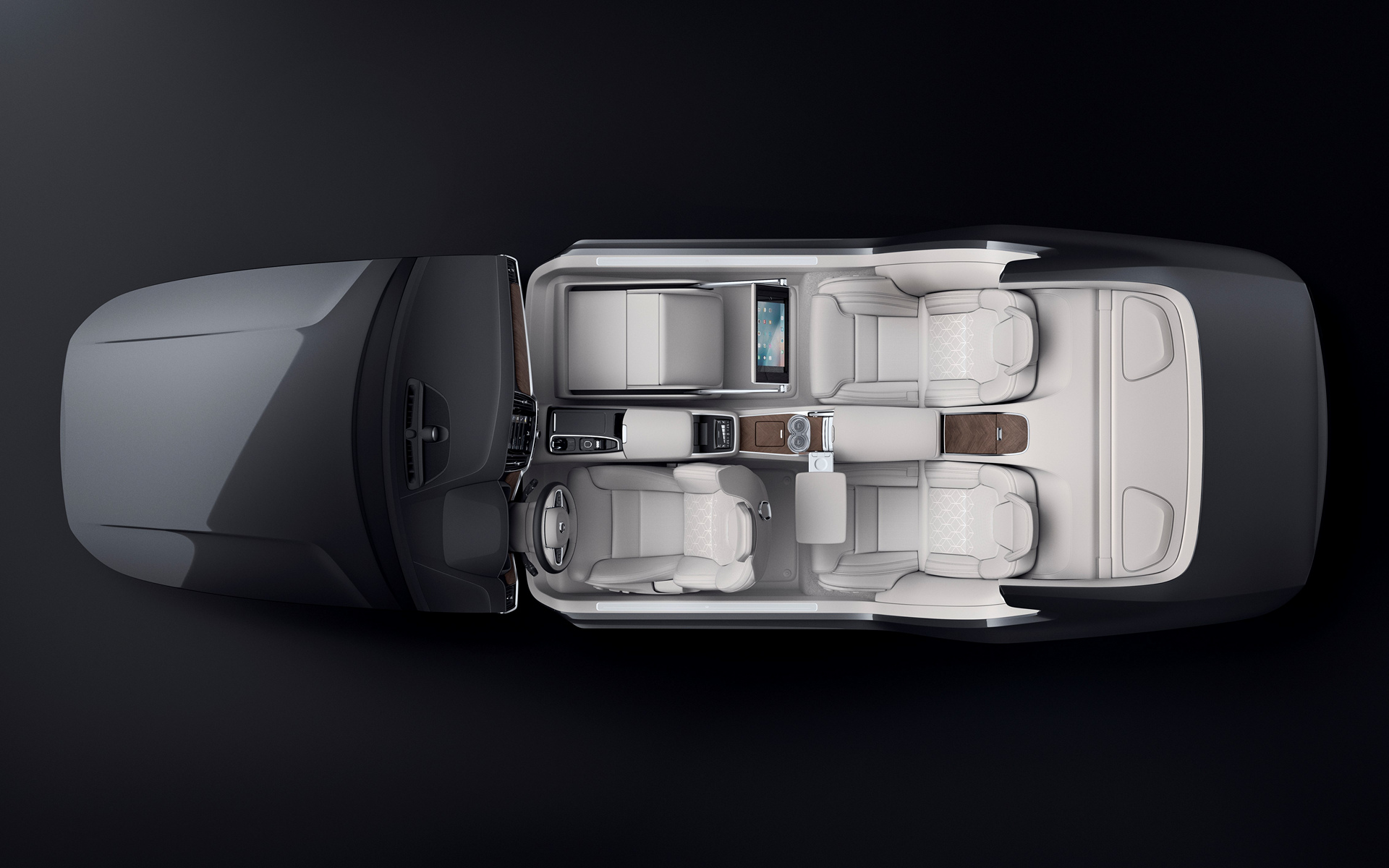 Volvo S90 Excellence Interior Concept © Zhejiang Geely Holding Group Co., Ltd