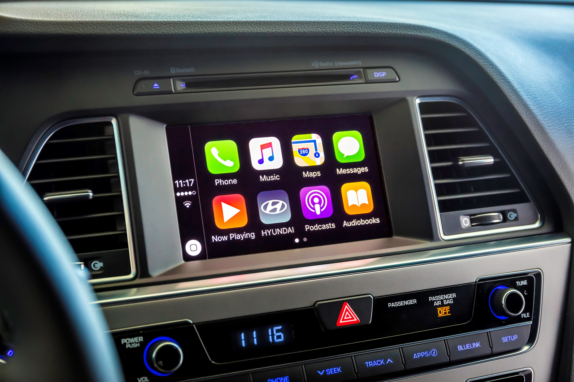 Hyundai Adds Apple Carplay Support to 2016 Sonata © Hyundai Motor Company