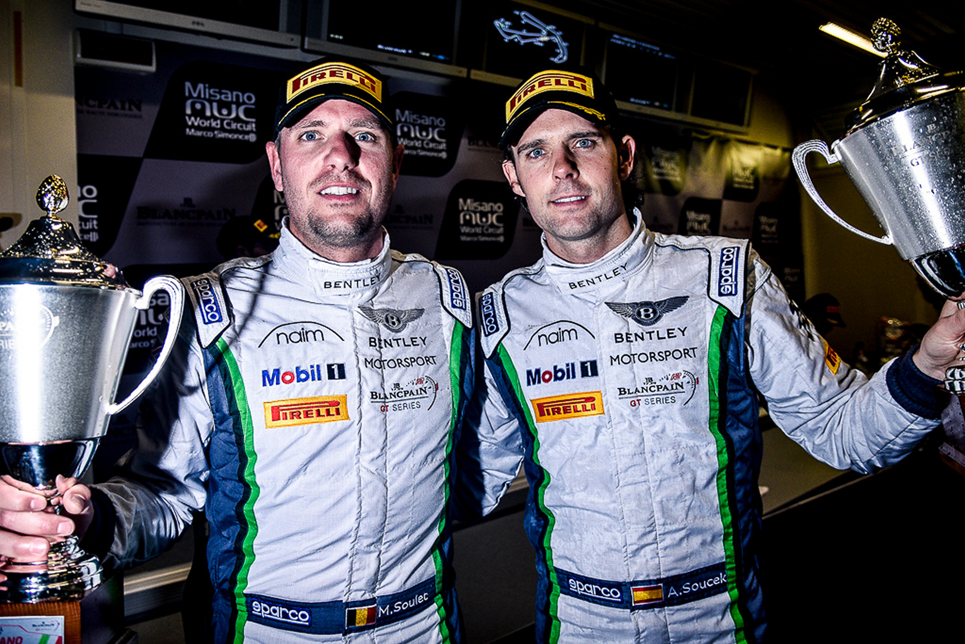 Maxime Soulet and Andy Soucek © Volkswagen AG