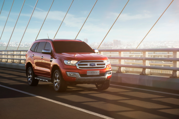 New Ford Everest SUV © Ford Motor Company