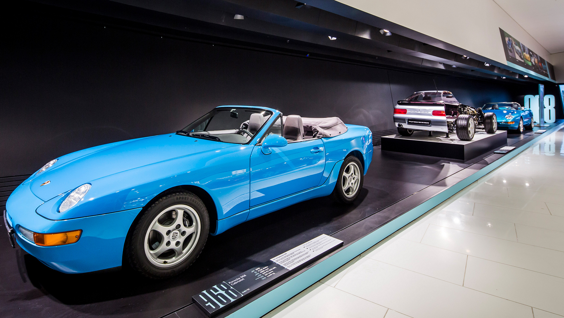 Special exhibit transaxle models, Porsche Museum © Dr. Ing. h.c. F. Porsche AG