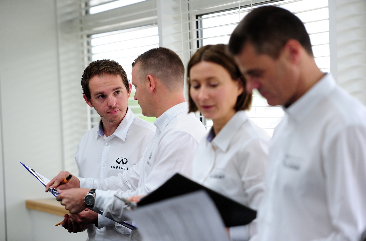 Infiniti offers students the Formula One career opportunity of a lifetime © Nissan Motor Co., Ltd.