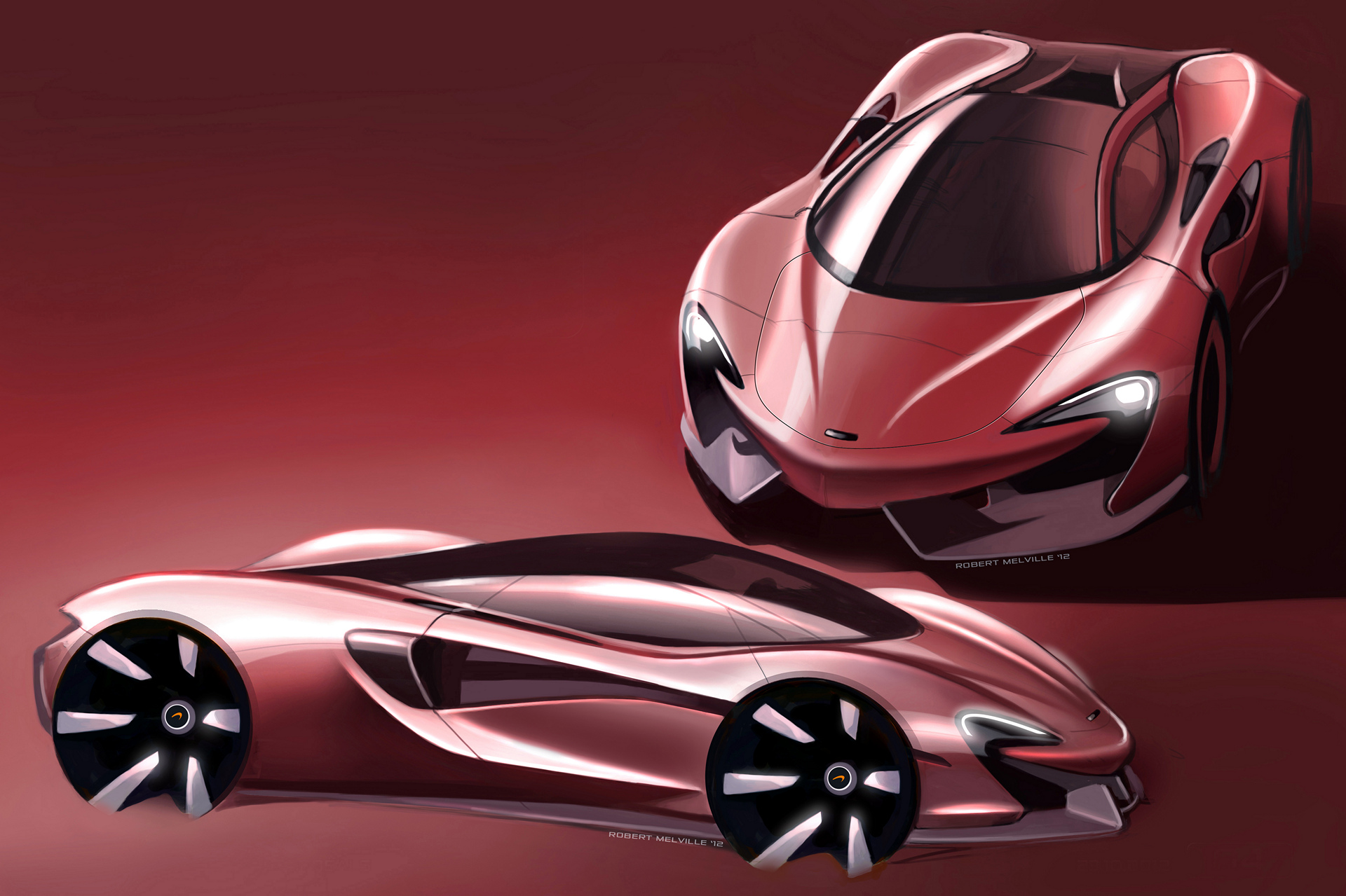 McLaren Automotive launches European Design Tour © McLaren Automotive