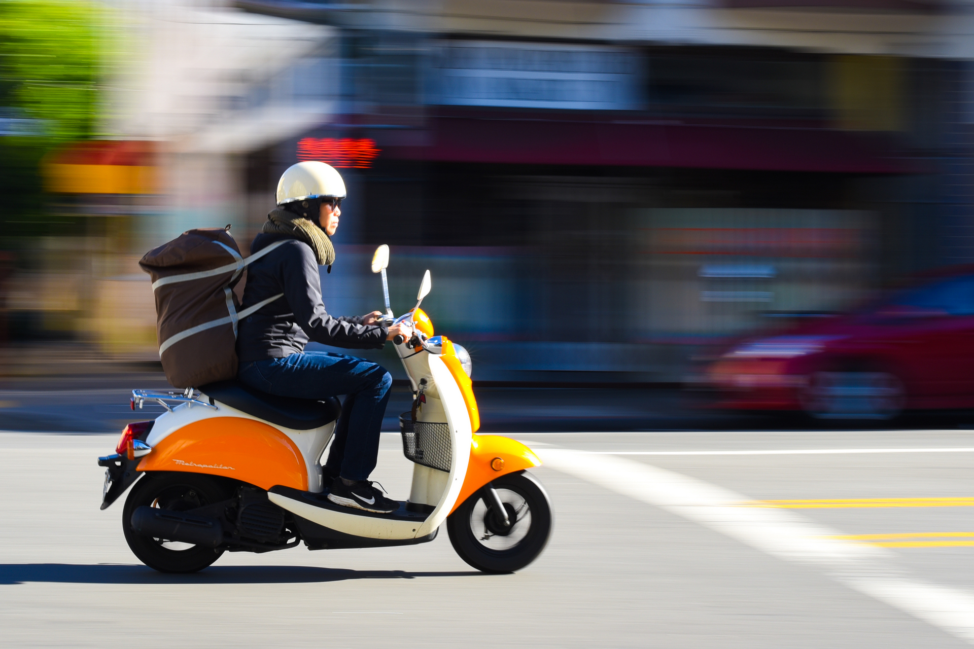 is lane splitting legal in california