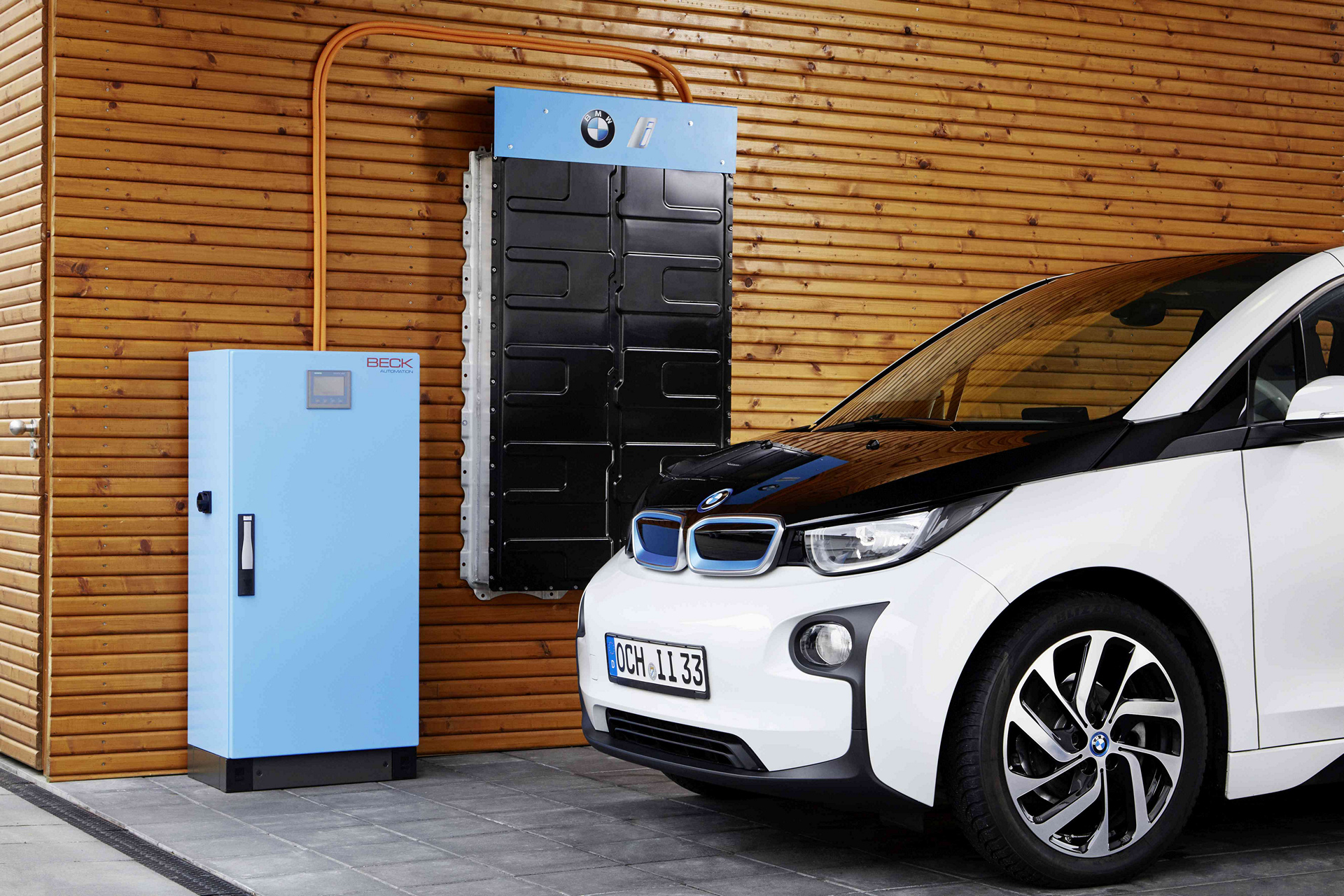 Battery Storage System Electrified by BMW i Announced at EVS29 © BMW AG
