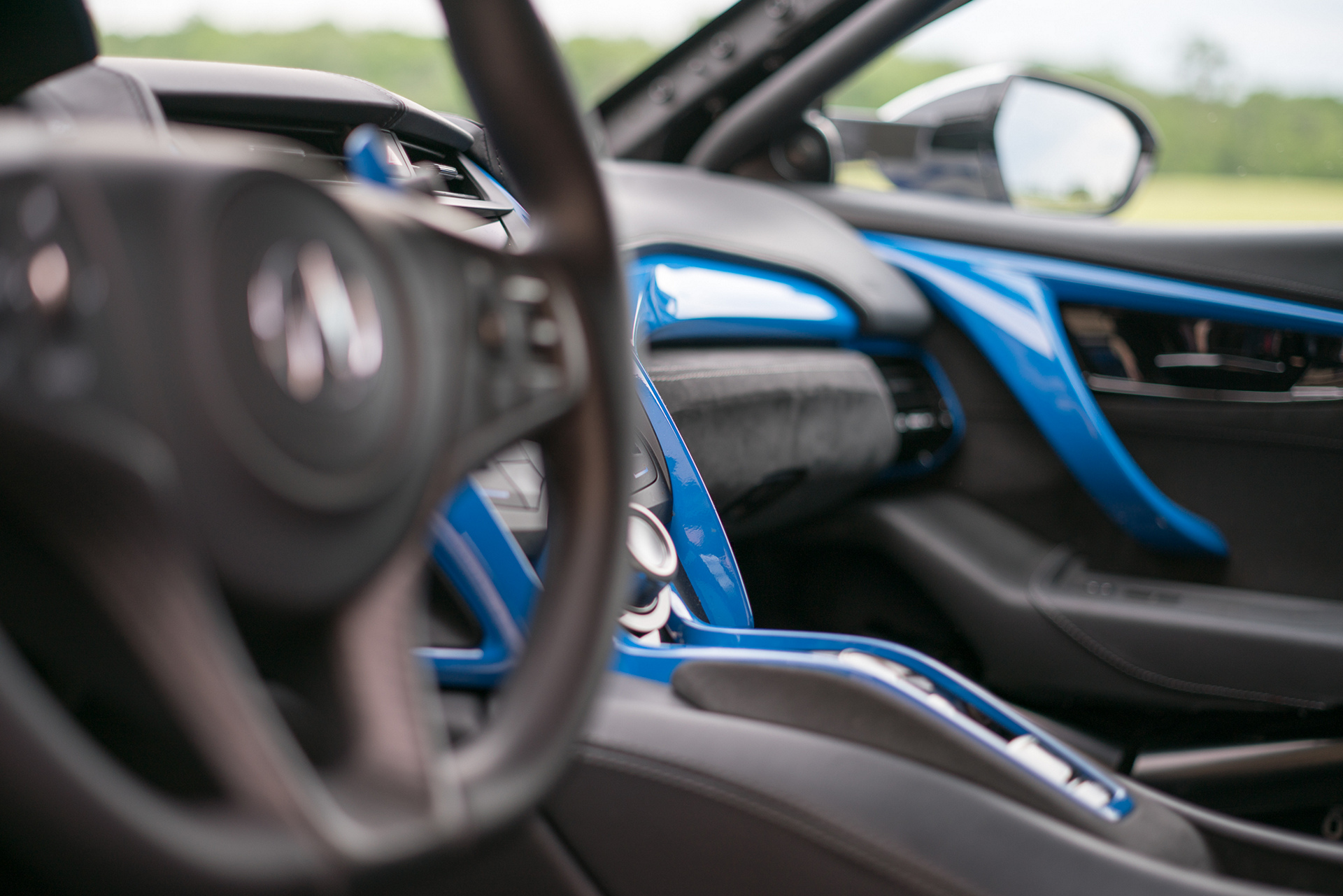 Interior of Acura NSX Time Attack 2 Vehicle © Honda Motor Co., Ltd.