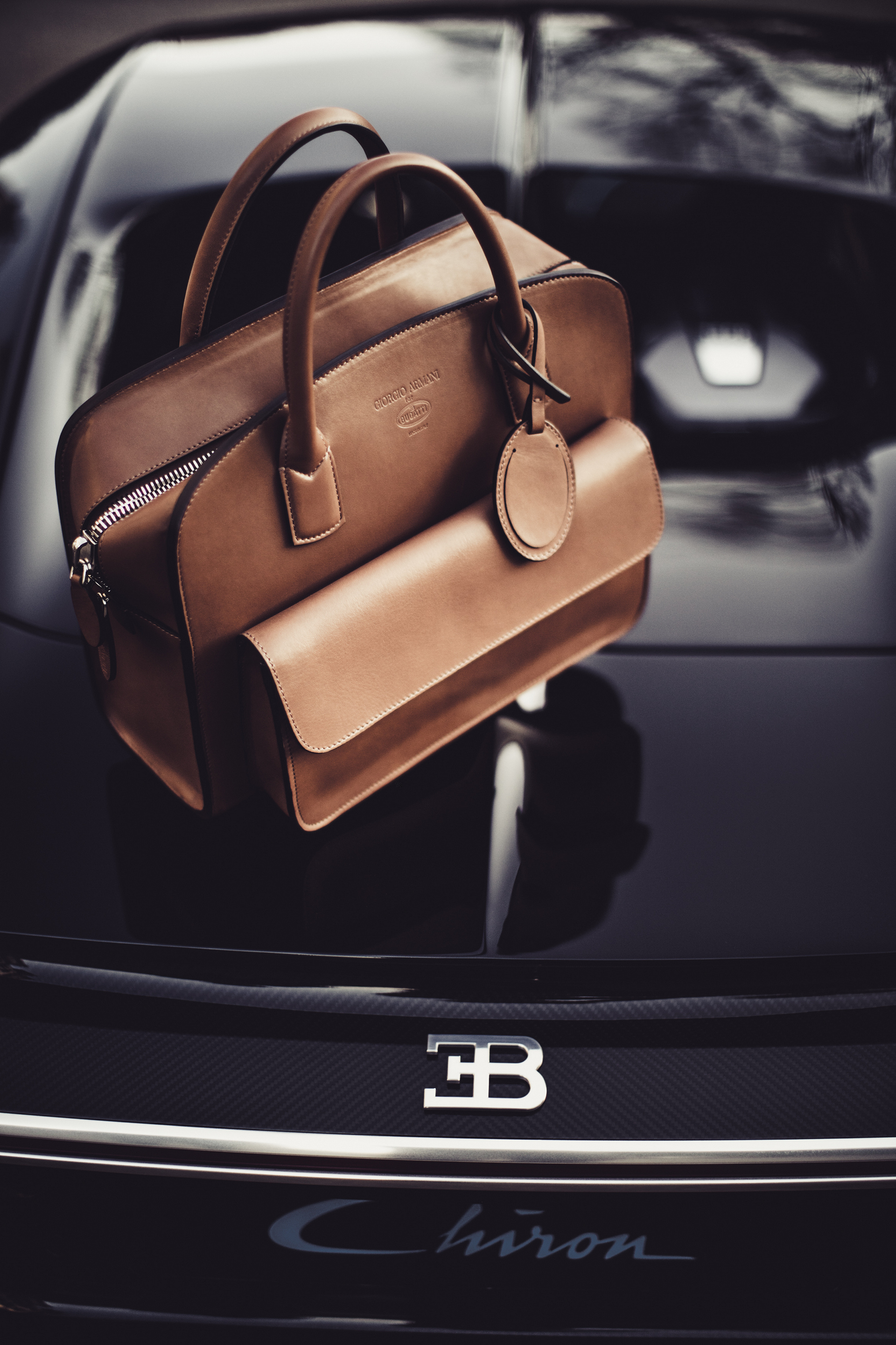 Armani Collaborates with Bugatti on a Limited Edition Line of Products © Volkswagen AG