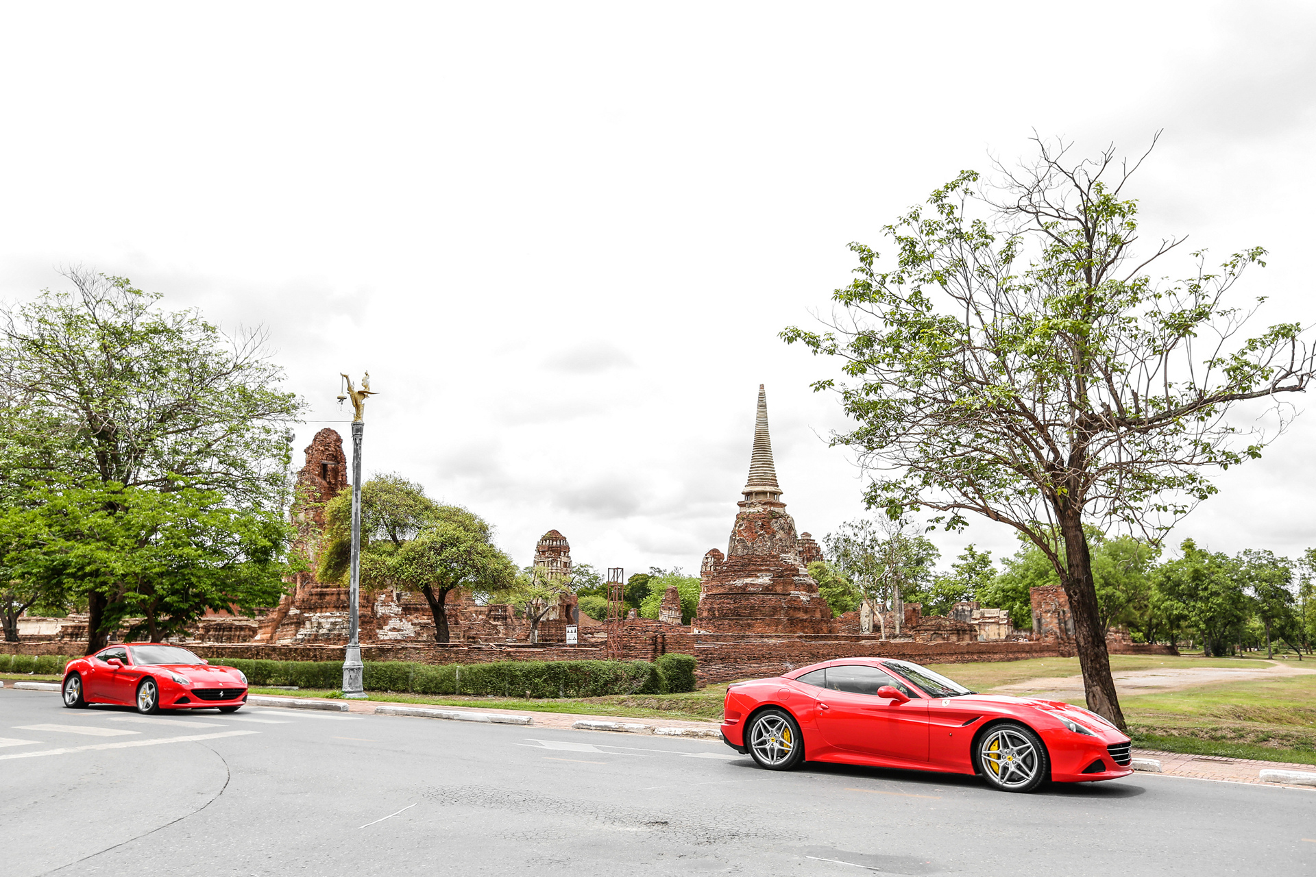 Ferrari California T Wows in Ayutthaya © Fiat Chrysler Automobiles N.V.