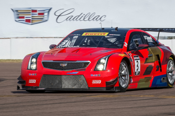 Johnny O'Connell, driver of the #3 Cadillac ATS-V.R qualifies third-fastest Friday, March 11, 2016 for the first of two weekend Pirelli World Challenge GT Series Championship Cadillac Grand Prix races through the streets of St. Petersburg in St. Petersburg, Florida. O'Connell will start the race from the second row. (Photo by Richard Prince for Cadillac Racing)