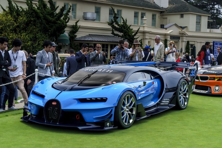 US Premiere for the Bugatti Vision Gran Turismo