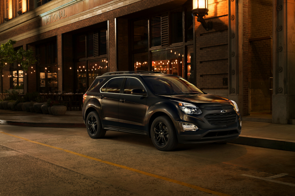 The Equinox Midnight (shown) and Sport Editions and Traverse Graphite Edition join the Trax Midnight Edition and a growing portfolio of Chevrolet special-edition vehicles. Equinox and Traverse combined sales are up double digits in the month of July as crossovers continue to be hot segments © General Motors