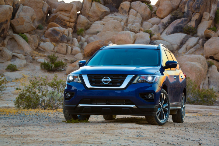 Updated 2017 Nissan Pathfinder Earns 5-Star NCAP Rating