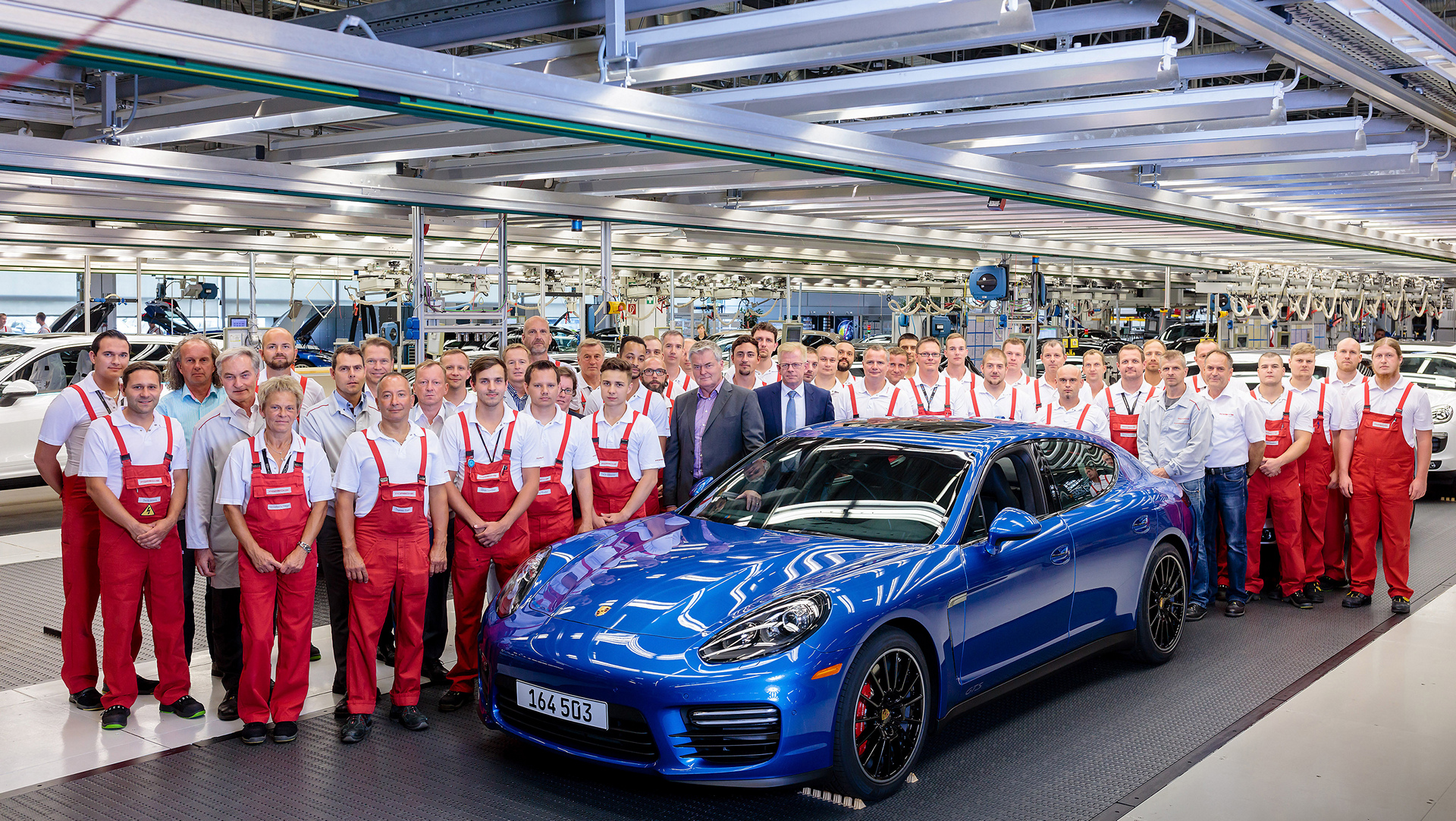 Panamera, Porsche plant in Leipzig © Dr. Ing. h.c. F. Porsche AG
