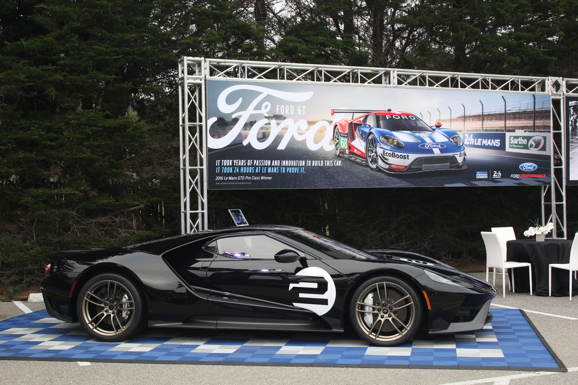 Ford GT ’66 Heritage Edition at Pebble Beach © Ford Motor Company