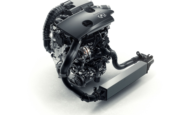 INFINITI four-cylinder turbocharged gasoline VC-T engine © Nissan Motor Co., Ltd.