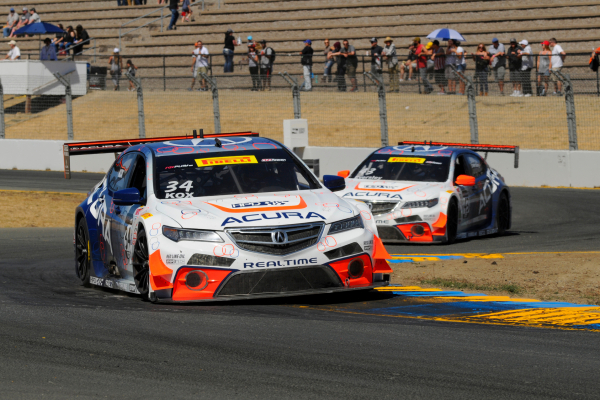 RealTime Acura TLX GTs Score a Pair of Top-10 Results In Sonoma © Honda Motor Co., Ltd.