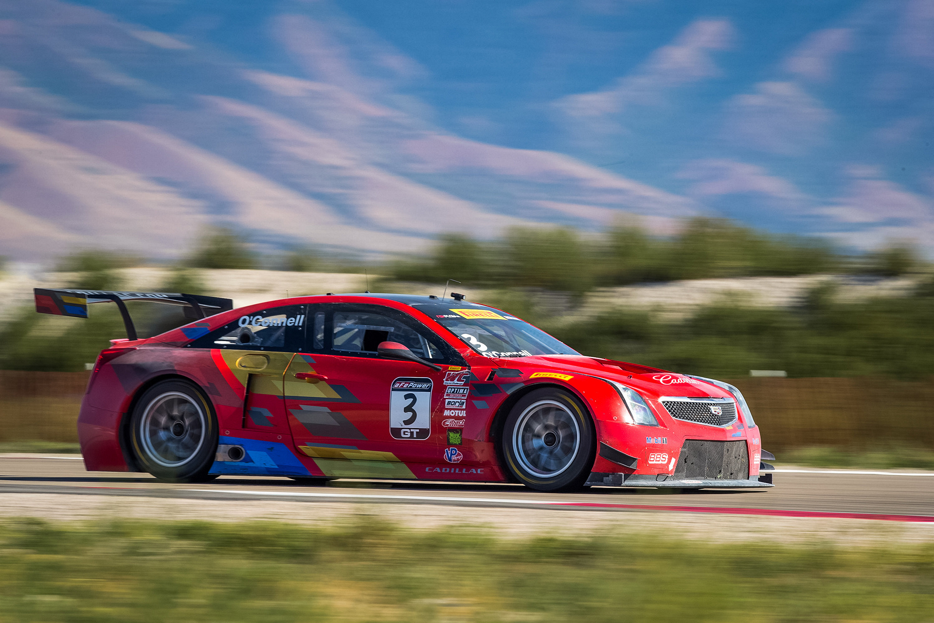 Cadillac ATS-V.R Racing at Utah Motorsports Campus © General Motors
