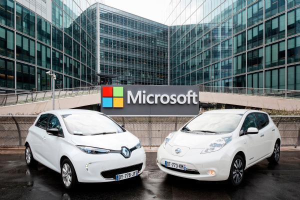 Renault-Nissan and Microsoft partner to deliver the future of connected driving © Nissan Motor Co., Ltd.