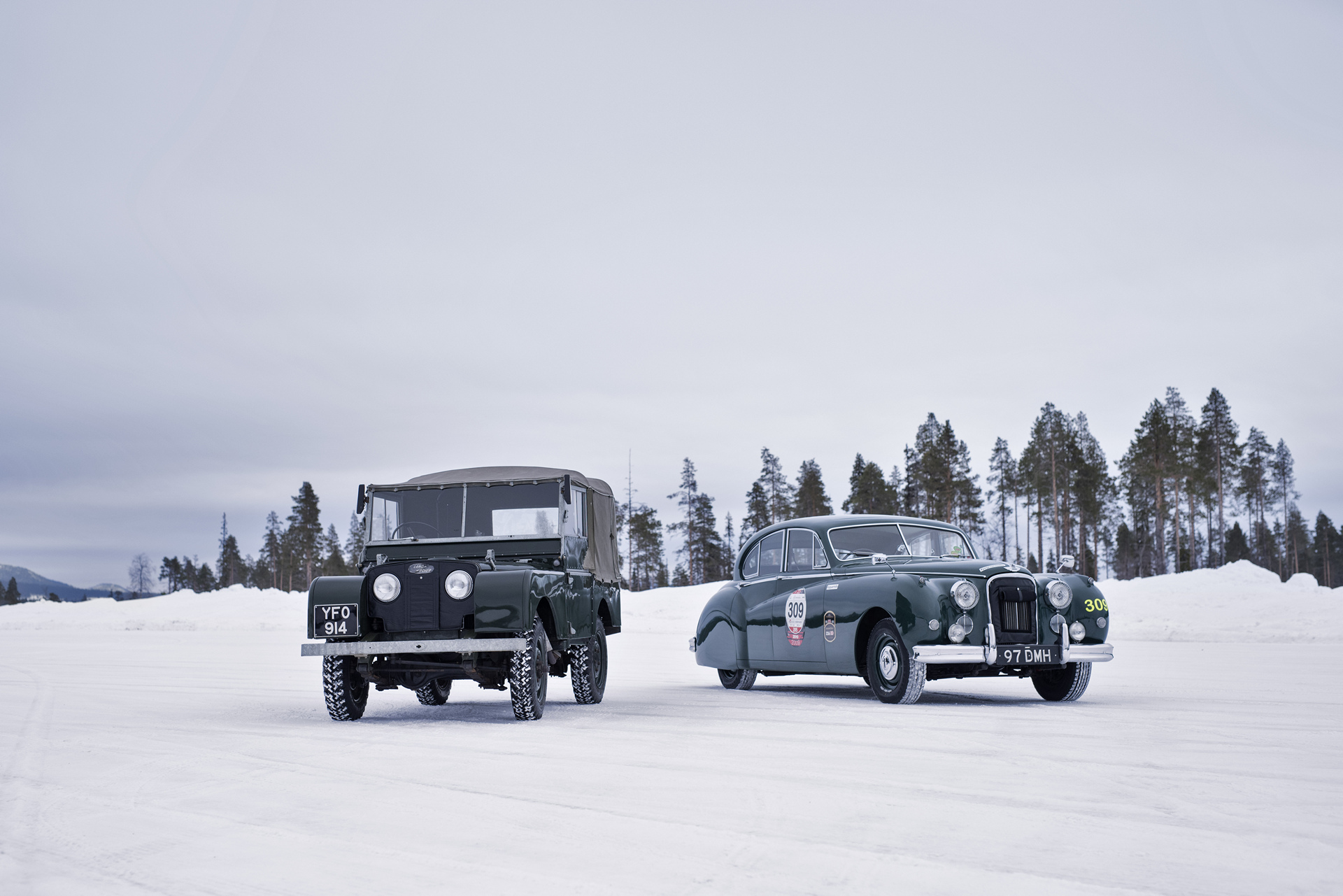 Jaguar Classic Partners Pirelli and Offers Unique Arctic Adventure © Tata Group
