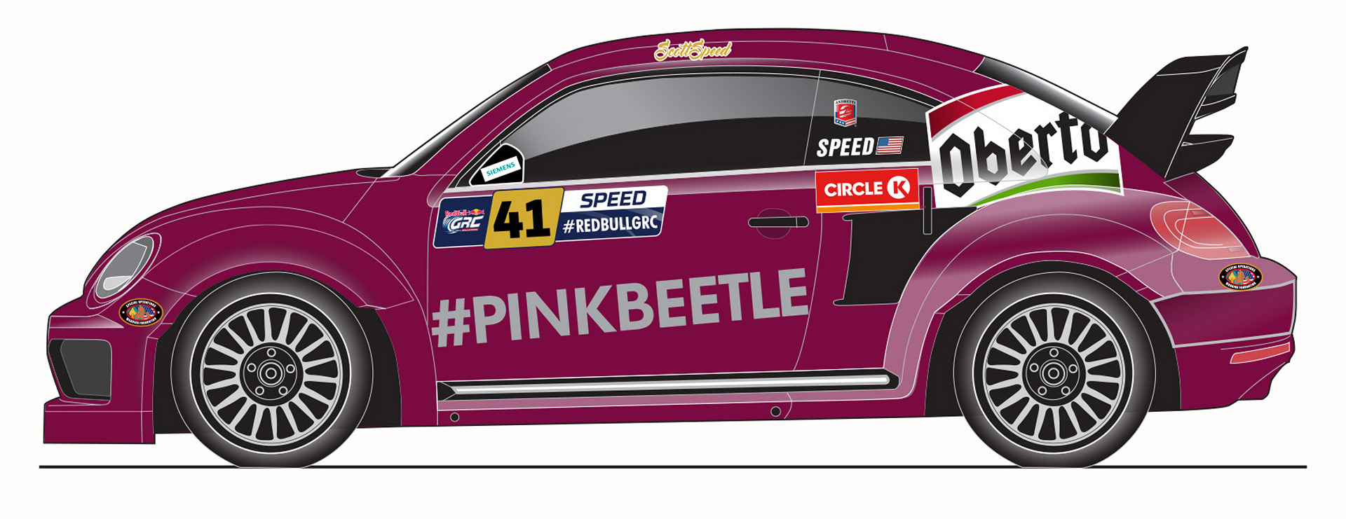 No. 41 #PinkBeetle GRC © Volkswagen AG