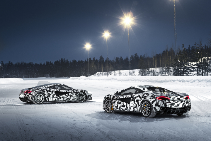 Pure McLaren Launches its Inaugural Ice Driving Experience